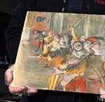 تابلوی دزدی دگا بعد از ۹ سال در بس پیدا شد 